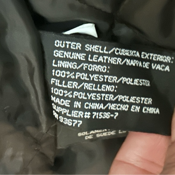 Jacqueline Ferrar leather long coat. Size M - Picture 5 of 7